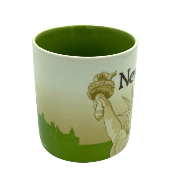 Starbucks New York Icon City Collector Series 16 oz Coffee Cup Mug Liberty NWOT - Picture 2 of 9